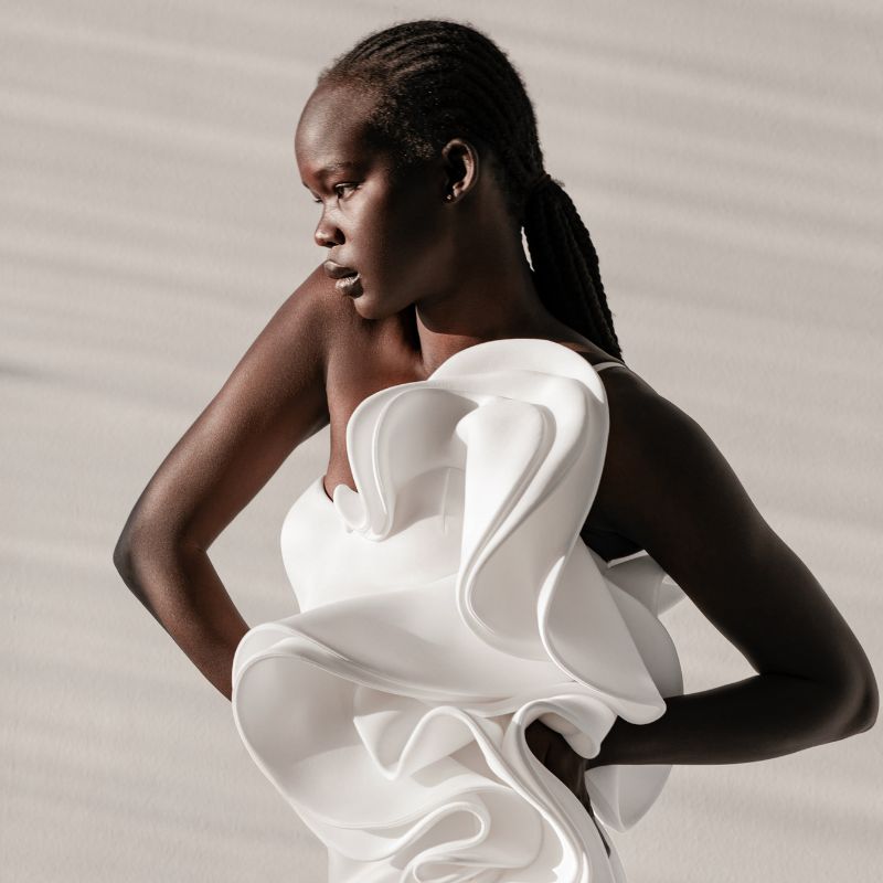 Stunning Party/Bridal Gown White